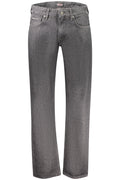 GUESS JEANS MEN'S DENIM JEANS BLACK